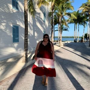 Current Air Los Angeles 2X dress